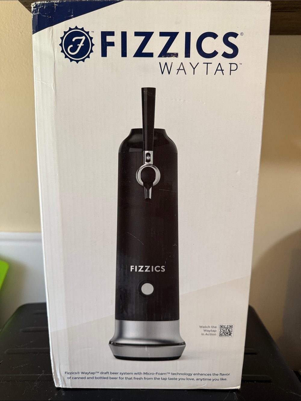 FizZics Waytap Draft Beer Dispenser - Black